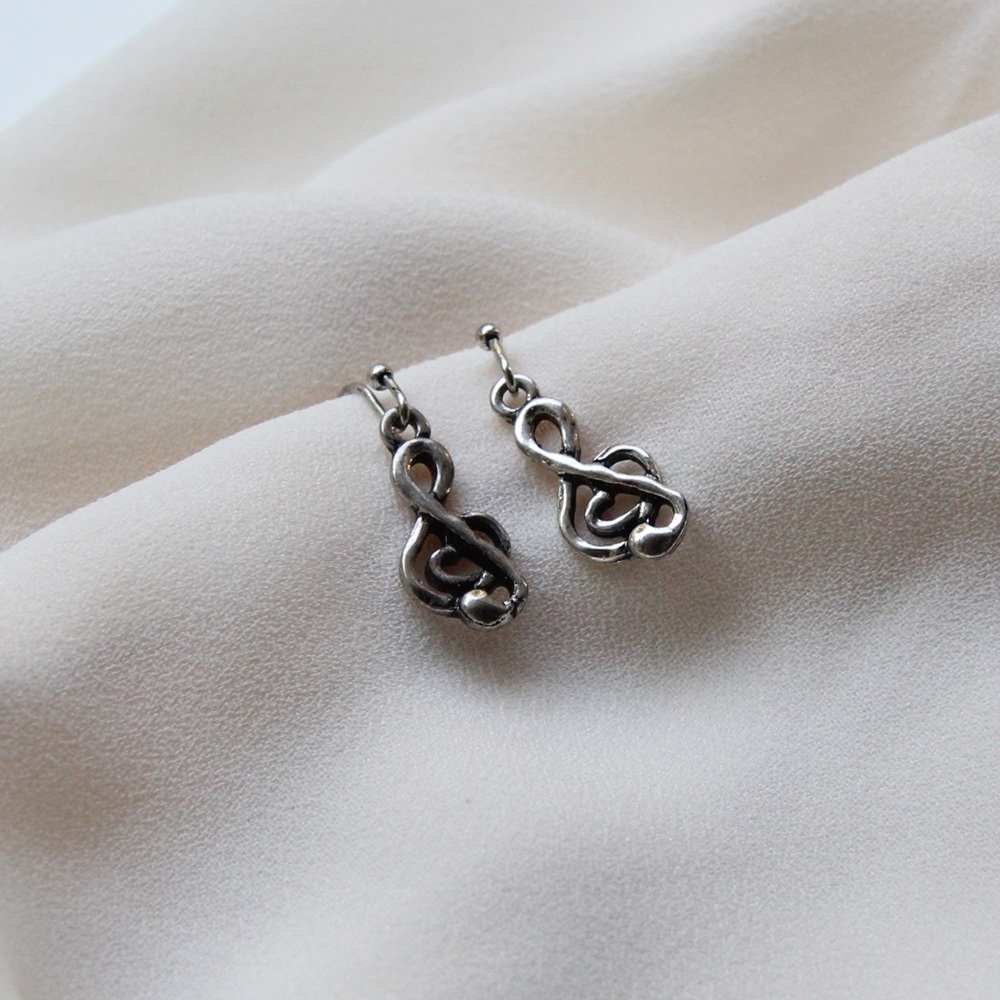 Music Note Earrings